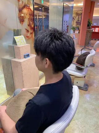 ショート メンズ 小松 千夏のヘアスタイル