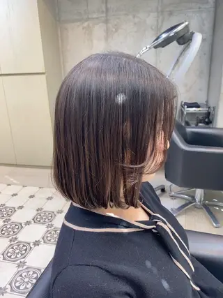 ショート カラー 韓国ヘア☁️ mitsukiのヘアスタイル