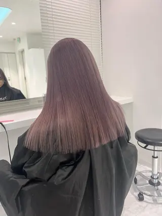 ロング カラー ヘアアレンジ レイヤー/艶ベージュ /🎀Saki🎀のヘアスタイル