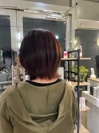 カラー ⠀ さおりのヘアスタイル