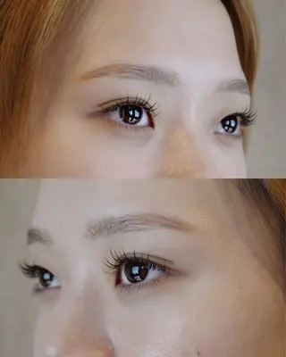マツエク・マツパ Uni Maison Atelier所属・Kyoka 【EYE/BROW】のマツエク・マツパデザイン