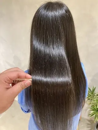 ロング yoshino /ナチュラル縮毛のヘアスタイル