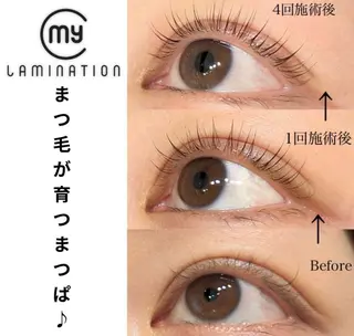 マツエク・マツパ Myro moeのマツエク・マツパデザイン