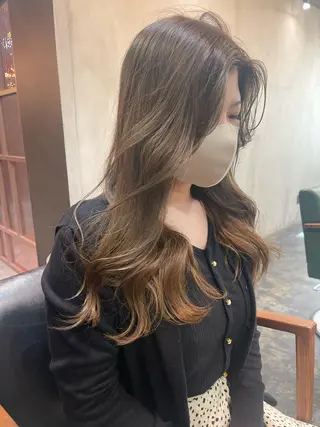 ロング 韓国 / 中国ヘア 🦋Noniのヘアスタイル