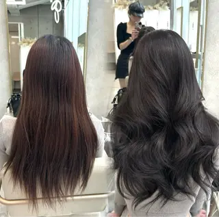 ロング カラー 💖原宿/韓国ヘア 顔周りカット/Rioのヘアスタイル