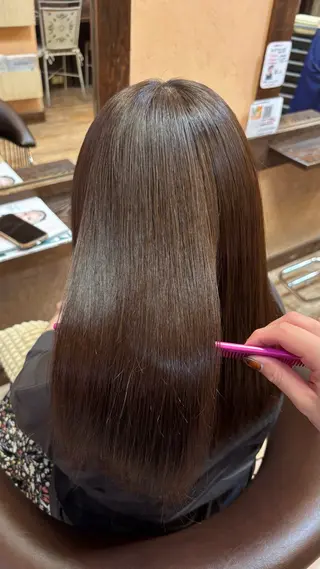 セミロング ブリーチカラー🎀 Himariのヘアスタイル