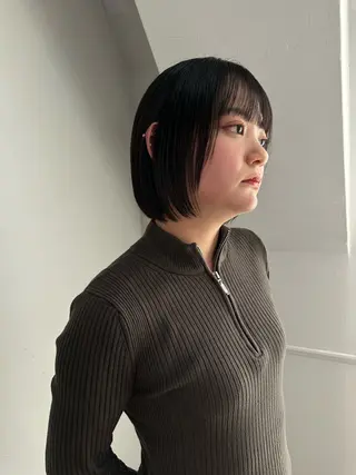 ショート カラー ボブ・レイヤー支持 No.1/Ryokiのヘアスタイル