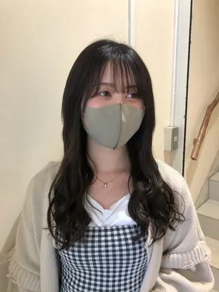 ロング カラー 綿貫 美香のヘアスタイル