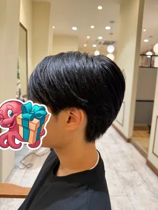 ショート メンズ イマ フジのヘアスタイル