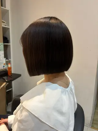 ショート miyu/ボブ/ 透明感カラー/栄のヘアスタイル
