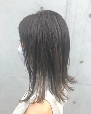 ミディアム カラー 🍀褒められヘア🍀 松尾舜のヘアスタイル