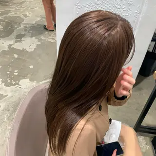 ロング カラー 透明感カラー/レイ ヤー/Nana🌈のヘアスタイル