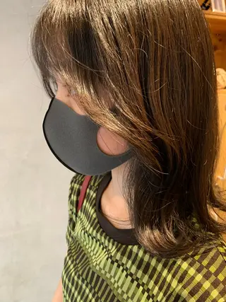 セミロング レイヤー/メンズ /髪質改善 廣島公平のヘアスタイル