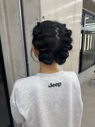 ロング ヘアアレンジ MIES amane(アマネ)のヘアスタイル