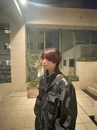 カラー メンズ 辻野 光希のヘアスタイル