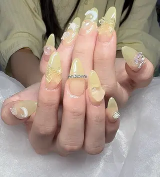 ネイル 森 ネイルサロン研修中♡のネイルデザイン