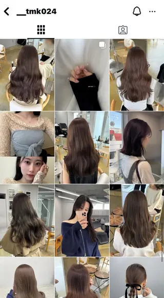 カラー Dijon渋谷所属・珠貴/透明感カラー /韓国ヘアのヘアスタイル
