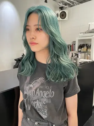 カラー sand 表参道所属・matoi/期間限定 カット無料💟✨のヘアスタイル