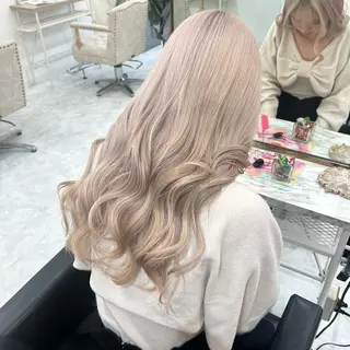 ロング カラー 🥀YUIHA🥀 テザインカラー♥のヘアスタイル