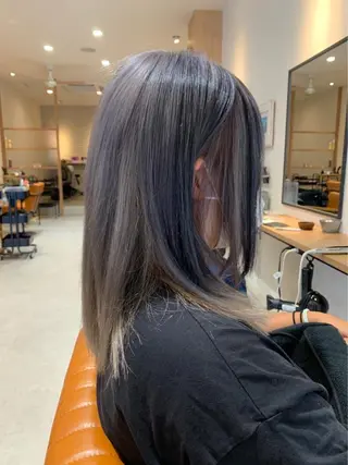 セミロング カラー Love&Hair Breit/店長下川のヘアスタイル