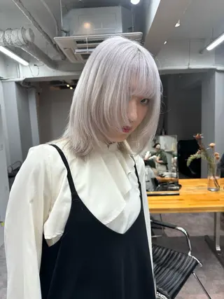 ショート EGO 池袋 RIO🖤⋆͛*͛のヘアスタイル