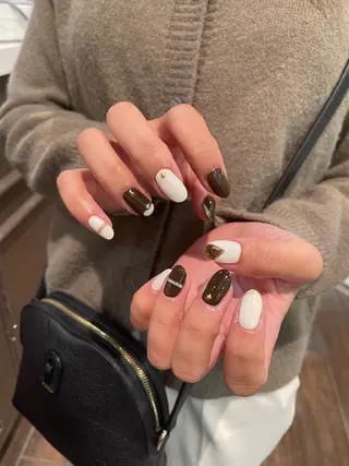 ネイル るか/透明感 カラー/アレンジのヘアスタイル