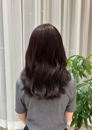ロング カラー 渡邉 由香のヘアスタイル