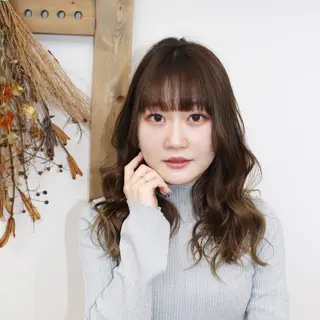 ロング カラー 小島 健太郎のヘアスタイル