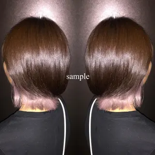 ミディアム Richromatic所属・M Jのヘアスタイル