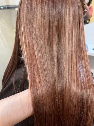 ロング カラー 【髪質改善】全席個室 Zina北千住　高澤のヘアスタイル