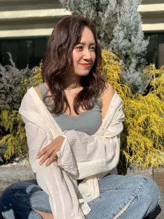 ロング カラー 追立 優稀のヘアスタイル