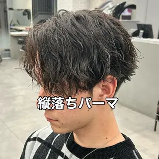 パーマ メンズ 韓国ヘア🇰🇷 メンズパーマ/つかさのヘアスタイル