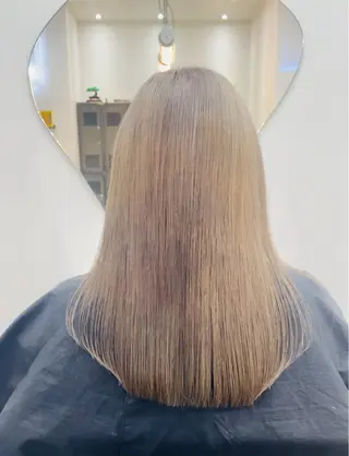 セミロング 谷田　雅也 タニダ　マサヤのヘアスタイル