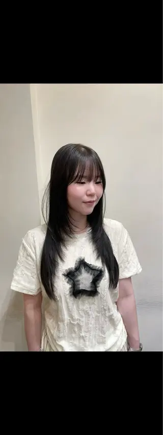 ロング カラー CIECA. suzukaのヘアスタイル
