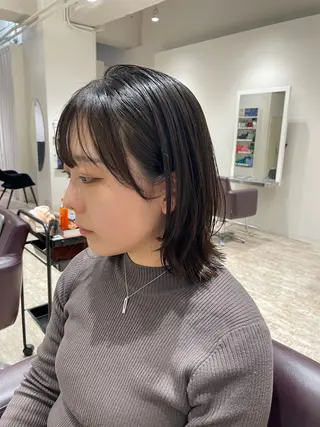 ミディアム behive  駅前店所属・菊地 桃花のヘアスタイル
