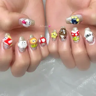 ネイル noir 岡崎のネイルデザイン