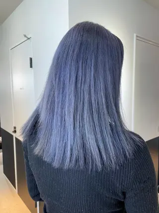 セミロング カラー 片山美穂 心斎橋・北堀江のヘアスタイル
