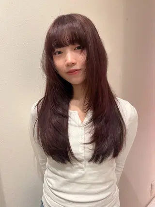 ロング カラー Fleur 🌿 NISHIのヘアスタイル