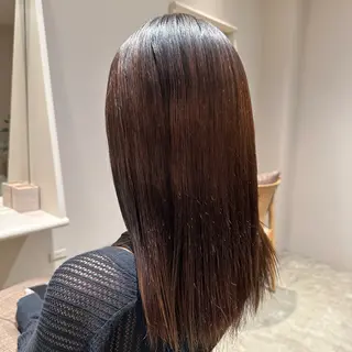 ミディアム 飯島 美海のヘアスタイル