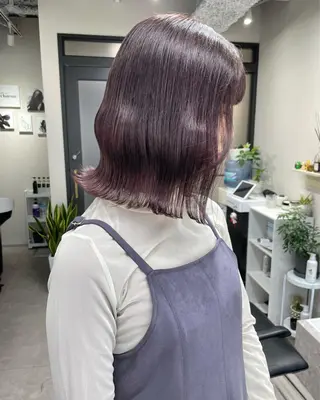 ミディアム 🌸インナーカラー 🌸藤井春華のヘアスタイル