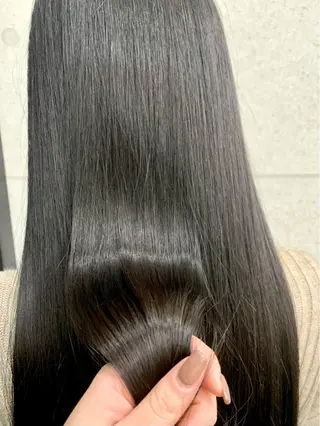 ロング レイヤー ハイトーン 暖色⭐︎KANAKOのヘアスタイル