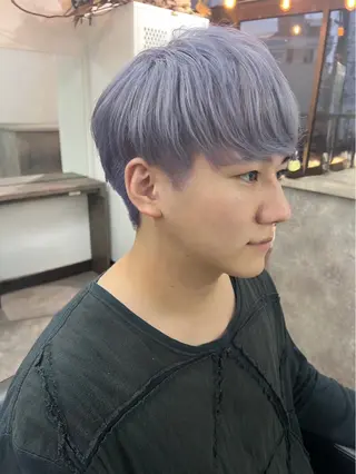 メンズ Gain所属・リク/韓国風/レイヤ ー/ボブ/ショートのヘアスタイル