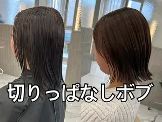 ショート 山田勇真 ボブ/縮毛矯正/金山のヘアスタイル