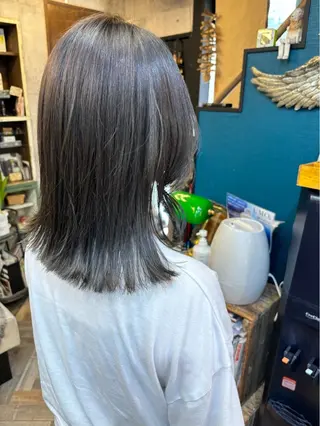 セミロング Ryuka  hair salon所属・Ryuka MAMIKAのヘアスタイル