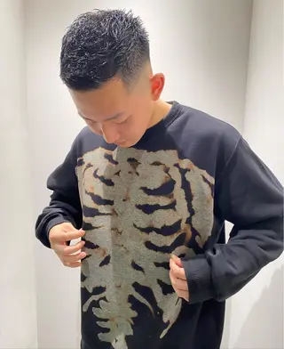 メンズ CHIBA/マンツー マン/艶髪と透け感のヘアスタイル