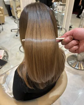 セミロング 山下 直哉のヘアスタイル