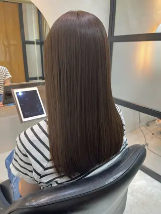 ロング カラー 【ニュアンスカラー・ 髪質改善】スズキカナのヘアスタイル