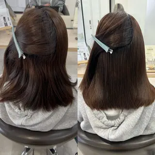 ミディアム Natsuki 美髪 モデル募集中🤍のヘアスタイル