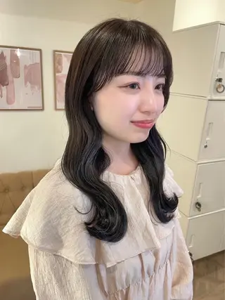 ロング rino/カット /ミディアム/名古屋のヘアスタイル