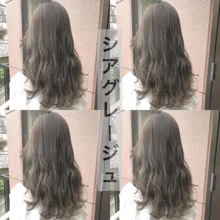 ミディアム カラー 縮毛矯正⭐️ TAKAHIROのヘアスタイル